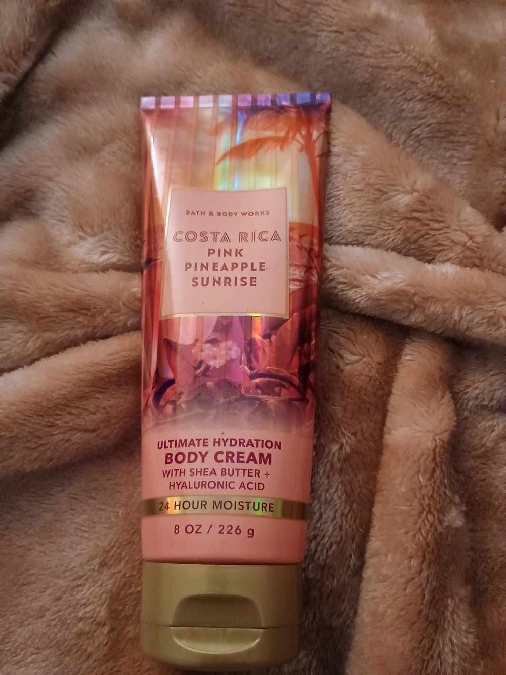 Bath & Body Works Pink Costa Rica Pink Pineapple Sunrise Body Cream